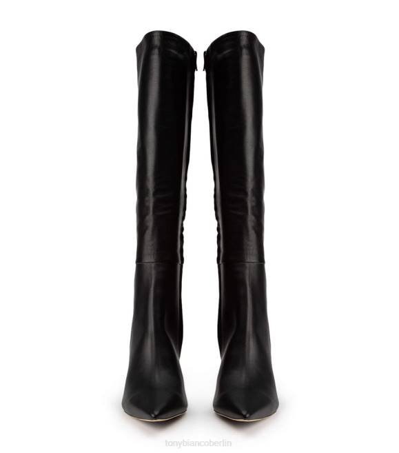 kniehohe Stiefel| de Tony Bianco Frauen Apollo-Kalbsstiefel schwarzes Venedig 4624405